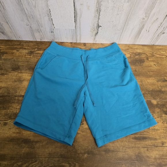 Danskin Now Pants - danskin now teal blue lounge shorts women's size small 4-6